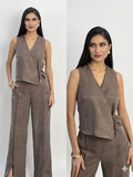 Eleganter Zweiteiler mit Hose Kasha