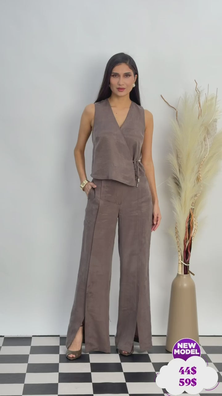 Eleganter Zweiteiler mit Hose Kasha